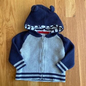 6-12M GAP Hooded Sweater
